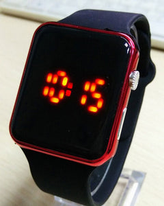 Silicone Band Digital Watch