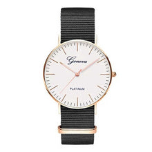 Load image into Gallery viewer, Exquisite simple Nylon strap women watches