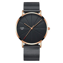 Load image into Gallery viewer, Womens Classic Quartz Mesh Stainless Steel Wrist Watch